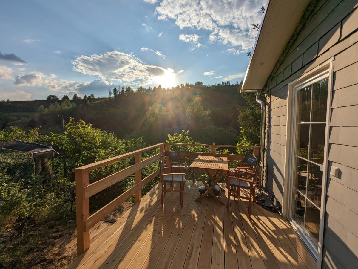 Ruhiges Ferienhaus Mit Sauna: Hellaberg III Langenbach  Dış mekan fotoğraf