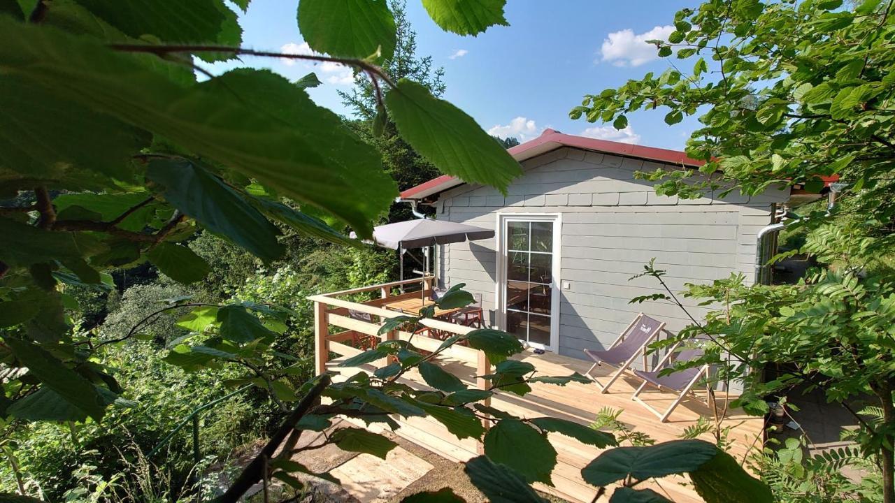 Ruhiges Ferienhaus Mit Sauna: Hellaberg III Langenbach  Dış mekan fotoğraf